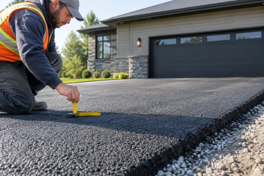 How Thick Should a Residential Asphalt Driveway Be