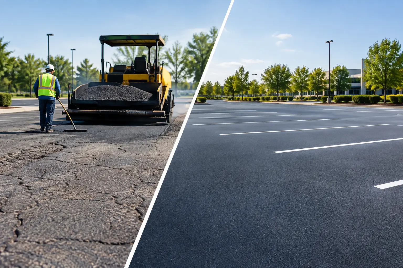 Parking Lot Resurfacing vs Replacement Decisions
