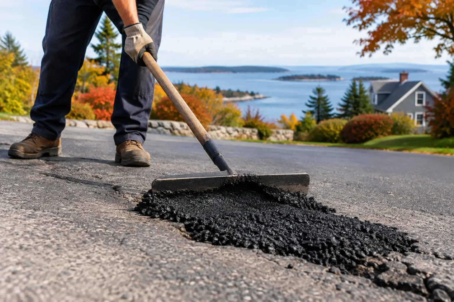 Asphalt Damage Repair That Lasts in New England