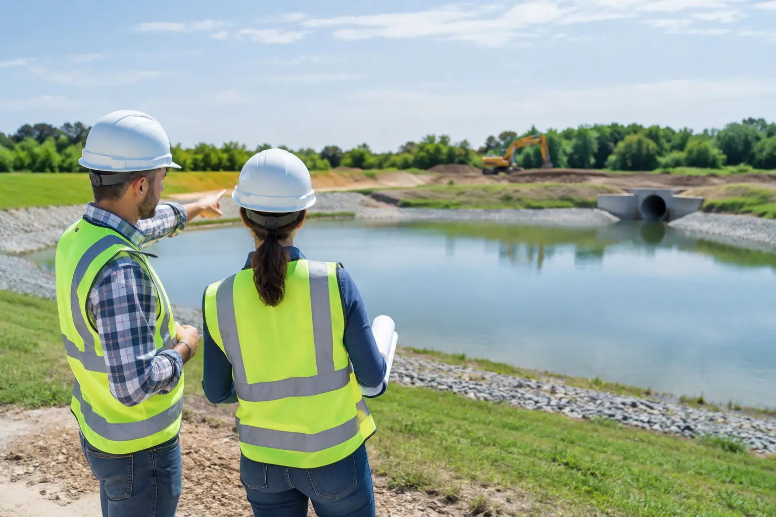 Hiring a Retention Pond Construction Contractor
