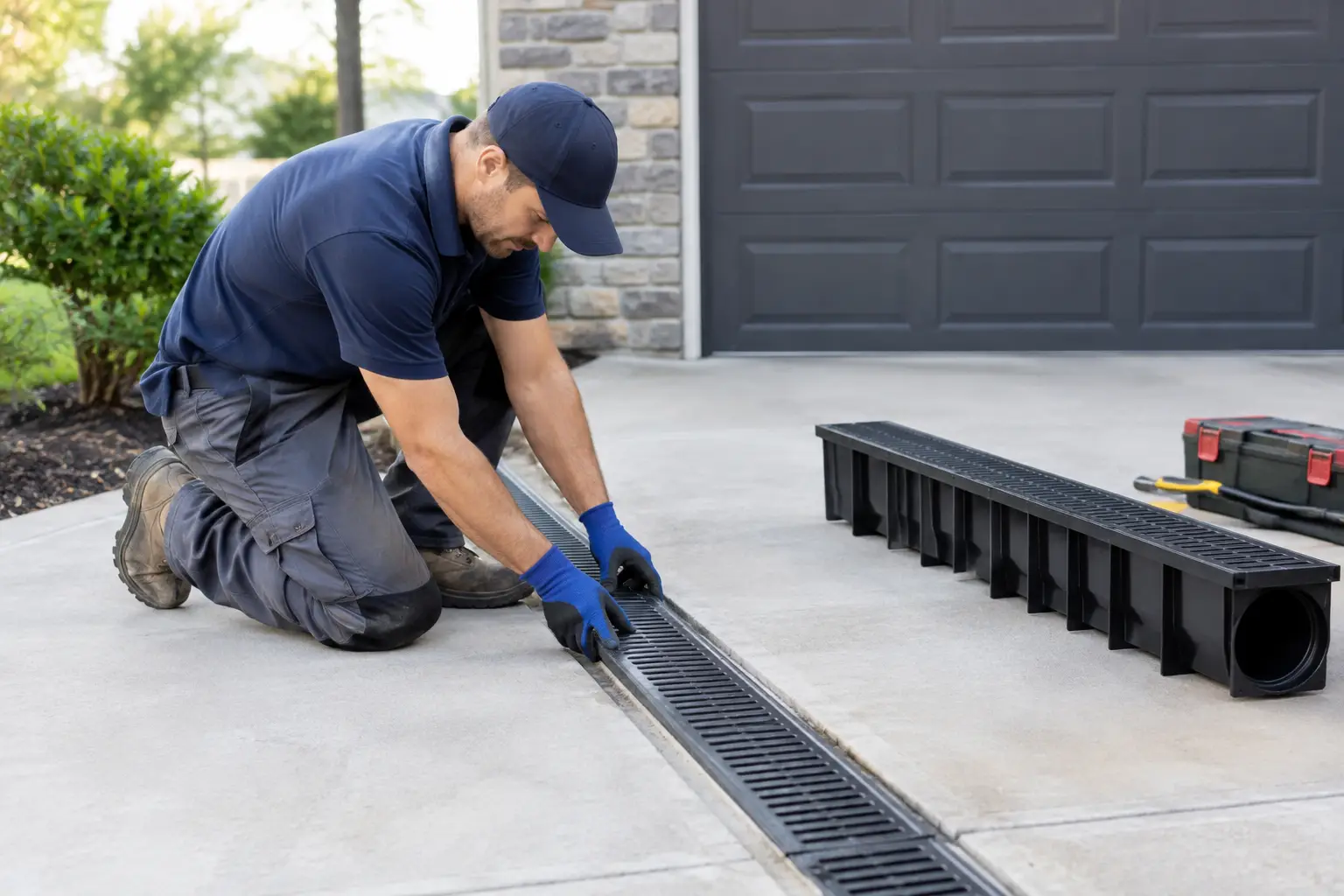 How a Driveway Drainage Installation Contractor Helps